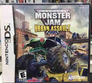 Juego Ds Monster Jam Urban Assault Nuevo Sellado Original