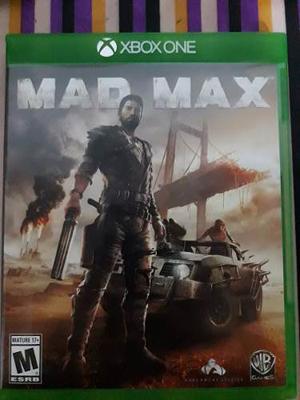 Mad Max Xbox One En Excelente Estado