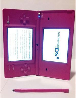 Nintendo Ds Fucsia/rosa + Supermario