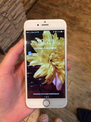 iPhone 6 dorado 16gb (pocos meses de uso)
