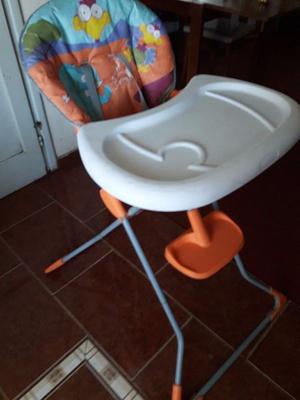 silla para bebe con bandeja