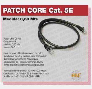 Cable De Red Utp Rj45 Patchcord 60 Centrimetros Cm Cat 5e