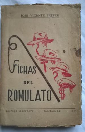 Fichas Del Romulato. José V. Pepper. 1a edición, Ciudad