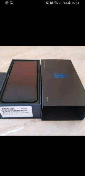 Samsung s8 plus nuevo en caja