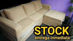 Sillon con camastro en tela.