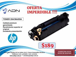 TONER ALTERNATIVO PARA HP 35A/36A/85A