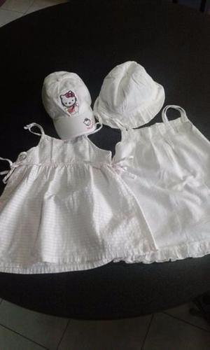 VENDO 2 VESTIDOS DE NENA PARA 18 MESES, CADA UNO CON SU