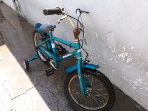 Bicicleta con rueditas