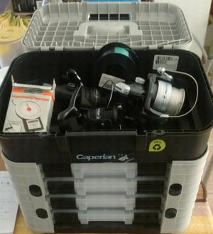 COMBO REELS CAPERLAND BALANZA CARRETEL