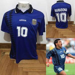 Camiseta Argentina Mundial Usa 94 Azul Maradona