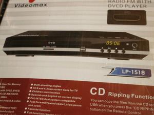 REPRODUCTOR DE DVCD CON RADIO VIDEOMAX LP-