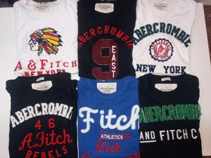 Remeras Abercrombie and Fitch.