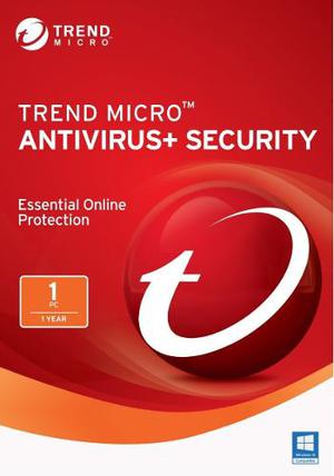 Trend Micro Antivirus+ Security ) Licencia 12 Meses