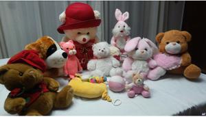 Vendo lote de peluches en perfecto estado