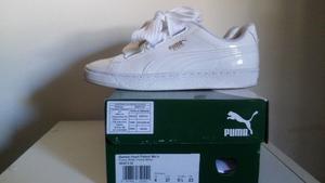 Zapatillas HERMOSAS!!!Puma Basket Heart Patent NUEVAS charol