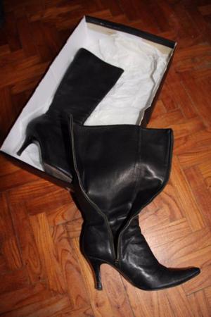 Botas PARUOLO negras N°% CUERO