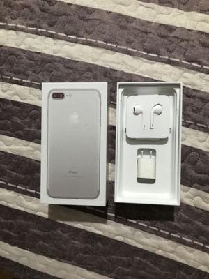 IPhone 7 Plus silver 256 gb Impecable
