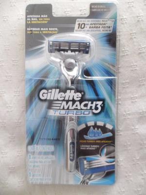 ✪ Maquina de afeitar Guillette Mach3 turbo ✪