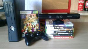 Xbox gb +8 juegos+ Kinect