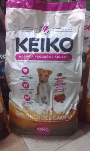 alimento para mascotas Keiko