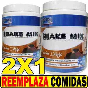 2x1 Batidos Shake Mix Reemplaza Comida Control Peso + Cromo