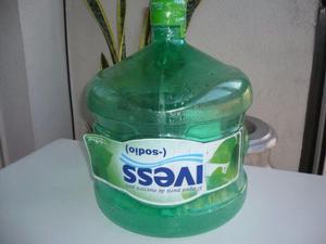 Bidon Verde Plastico Dispenser Agua Con Manija Caballito