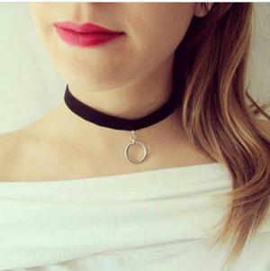 Choker Terciopelo Dije Cadena Regula Xmayor