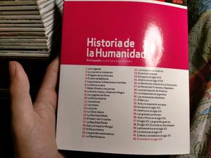 Libros Historia de la Humanidad 42 tomos Revista Genios