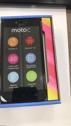 Motorola Moto C 3g Nuevos Libres Pantalla 5 flash en dos Cam
