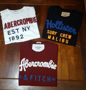 Remeras Abercrombie y hollister