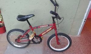 Vendo bici rodado 16 con ambas cámara nuevas