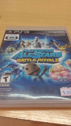 All Stars Battle Royale PS3 original físico usado