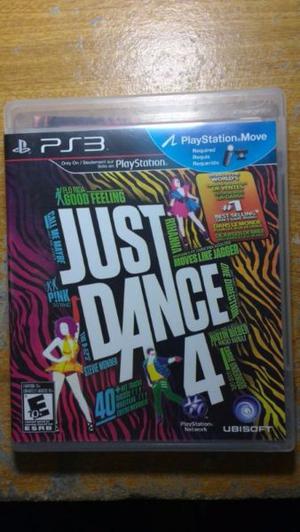 Just Dance 4 Play 3 físico exelente estado usado PS3