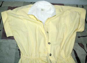 Vestido Amarillo (Tipo solera)