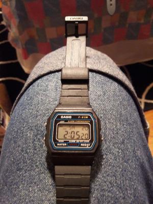 casio reloj 450$ usado muy buen estado f91 negro