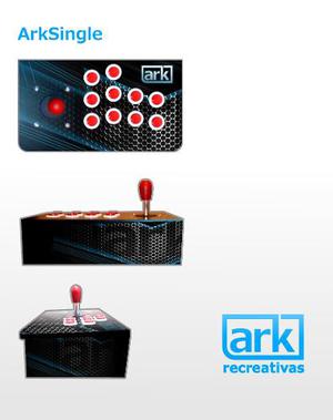 Arksingle Joystick Arcade Para Pc, Ps2, Ps3