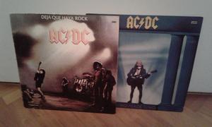 Dos Vinilos de AC/DC