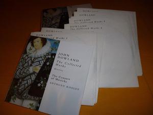 JOHN DOWLAND. The Collected Works. 12 cds Laud