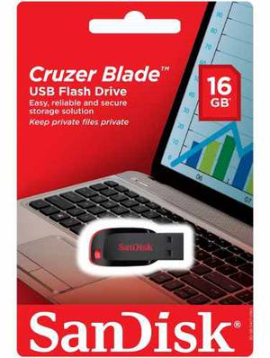 Pendrive Sandisk 16gb Cruzer Blade Lomas De Zamora