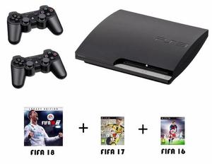 Vendo Ps3 + Fifa 18 + Fifa 17 + Fifa 16