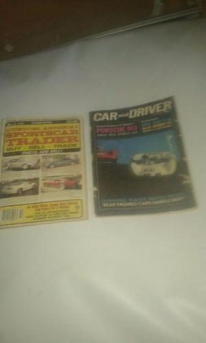revistas de autos antiguos y otras revistas más