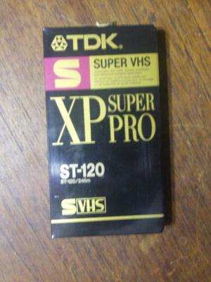 tdk super vhs xp super pro st 120 -- AUDIOMAX