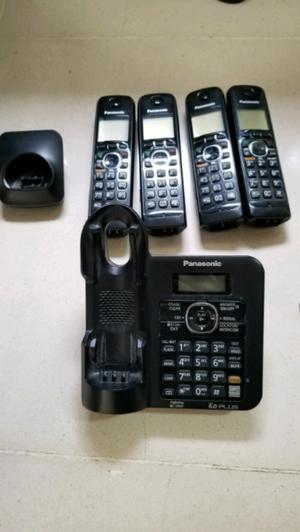 telefono inalámbrico Panasonic 5 handies