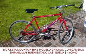 1 BICICLETA MOUNTAIN BIKE