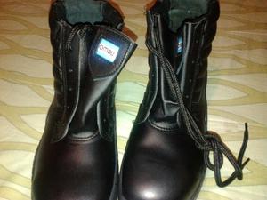 Botin De Seguridad Ombu Ozono Cuero Negro