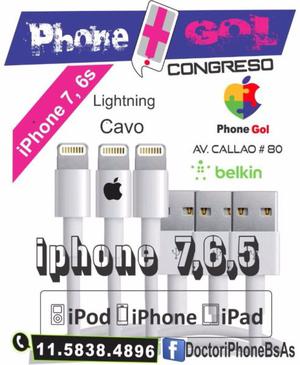 Cable Usb Belkin Iphone 5 6 7 Plus 8 Pin 1 Metros - CONGRESO