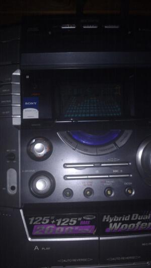 Equipo sony cd aux control