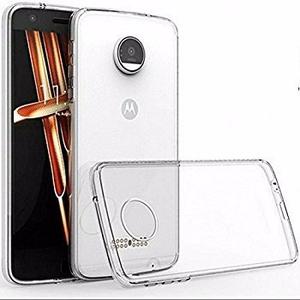 Funda Tpu Transparente Slim P/ Moto Z2 Play + Film Templado