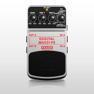 Pedal Behringer Fx600 Multiefecto Guitarra Bajo Teclado