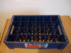 Cajón antiguo de Pepsi x 24 botellas